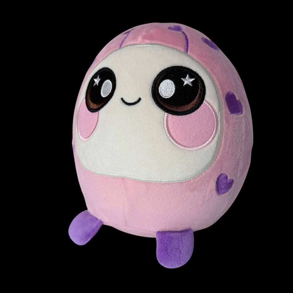 Squeezamals Pink Ladybug Plush Slow Rise Foam Stuffed Animal Toy 2019